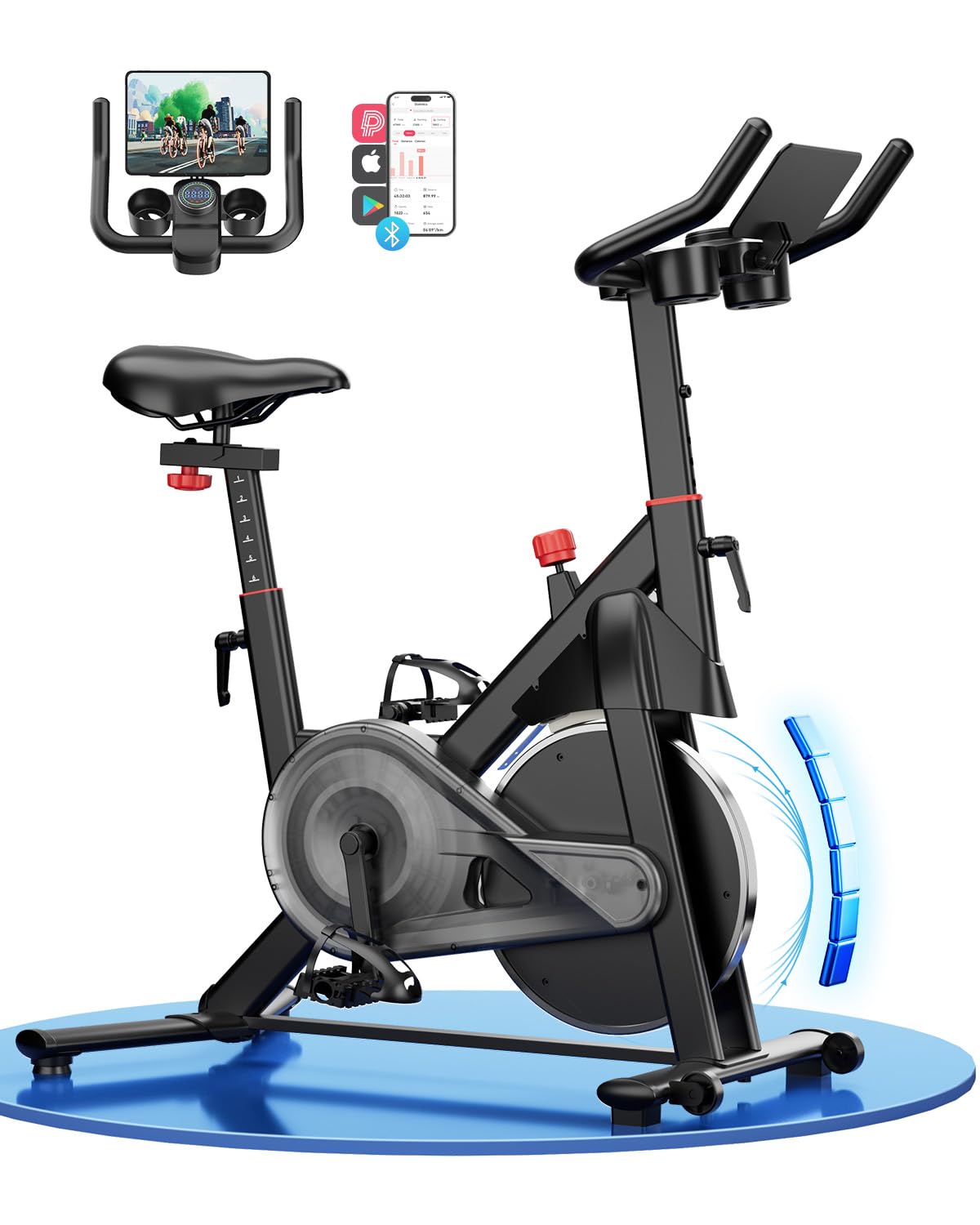Lacuffy S1-Pro Indoor Cycling Bike-US