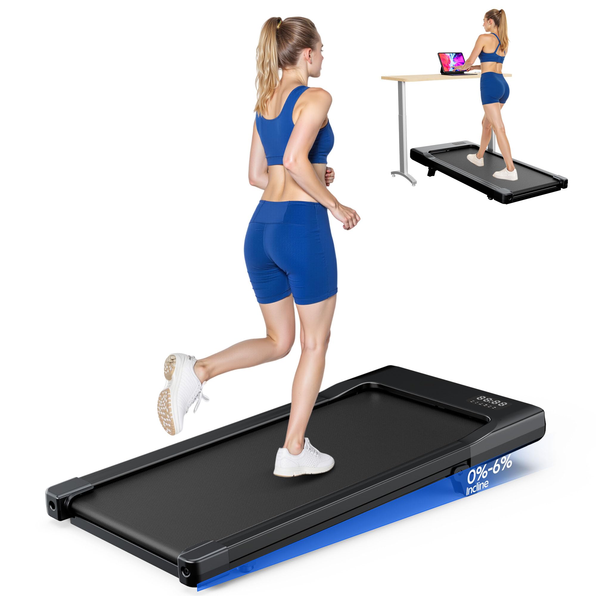 Lacuffy BA09 Under Desk Treadmill-US