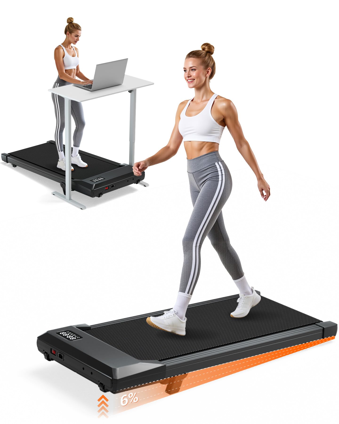 Lacuffy BA10 Under Desk Treadmill-US