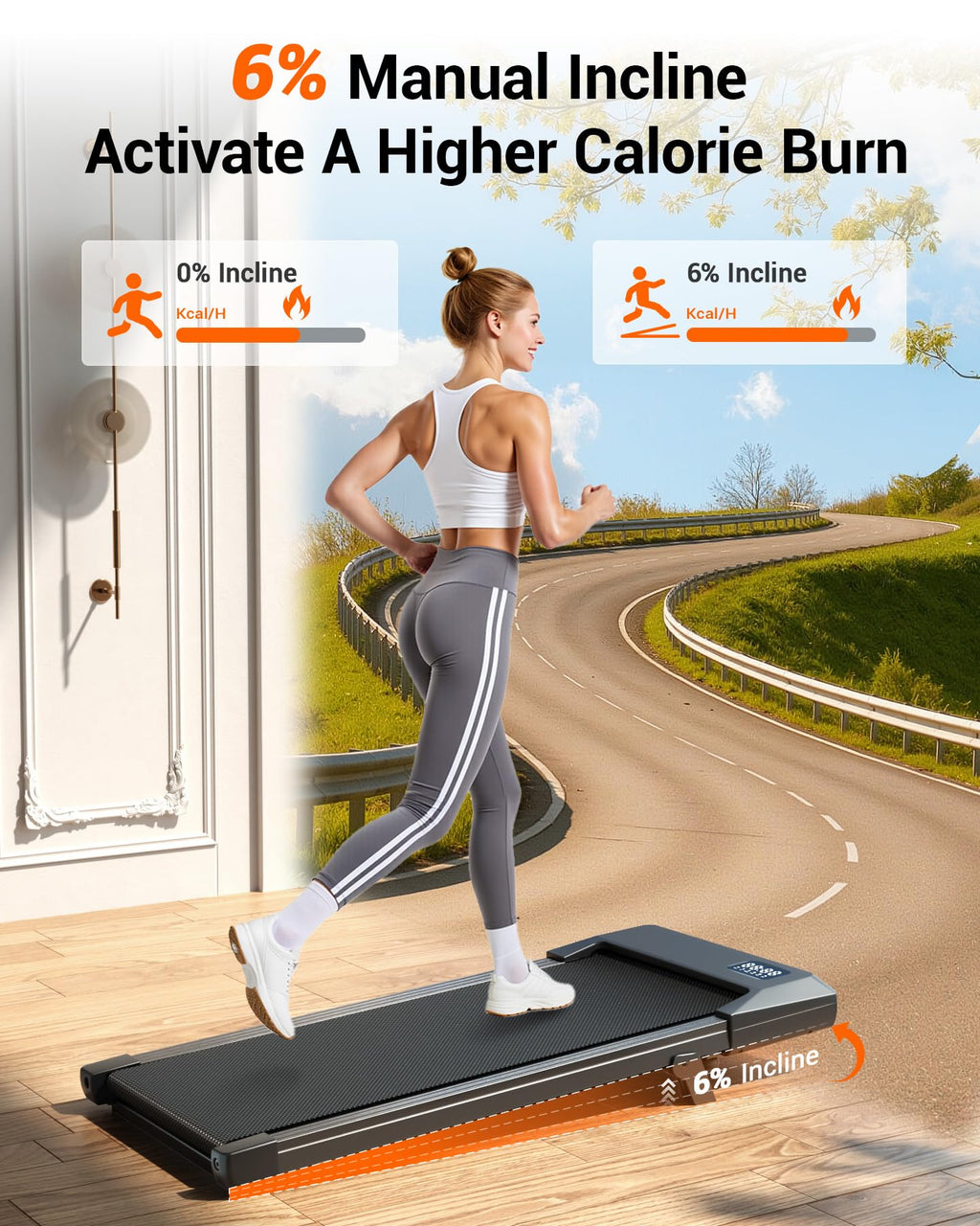 Lacuffy BA10 Under Desk Treadmill-US