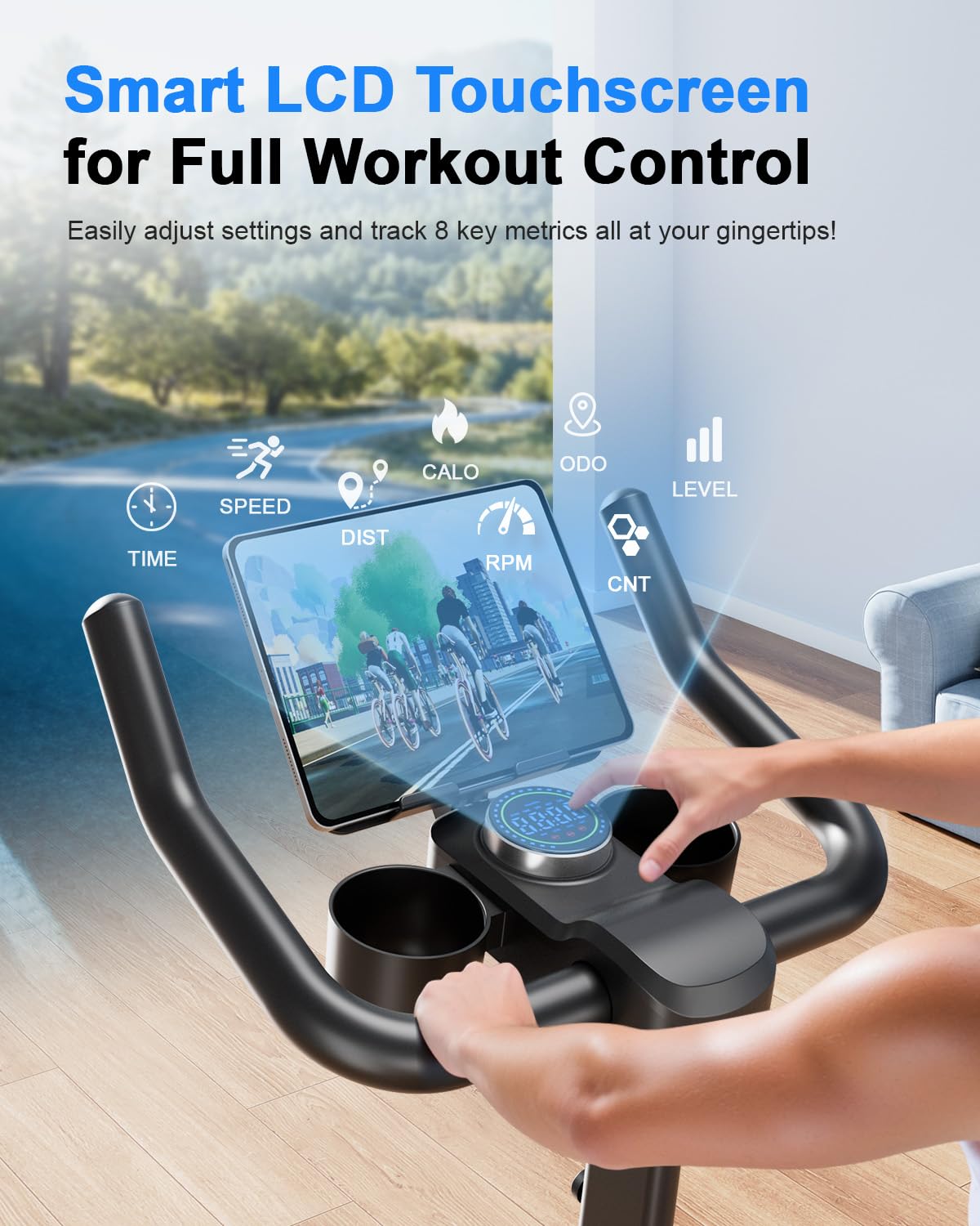 Lacuffy S1-Pro Indoor Cycling Bike-US