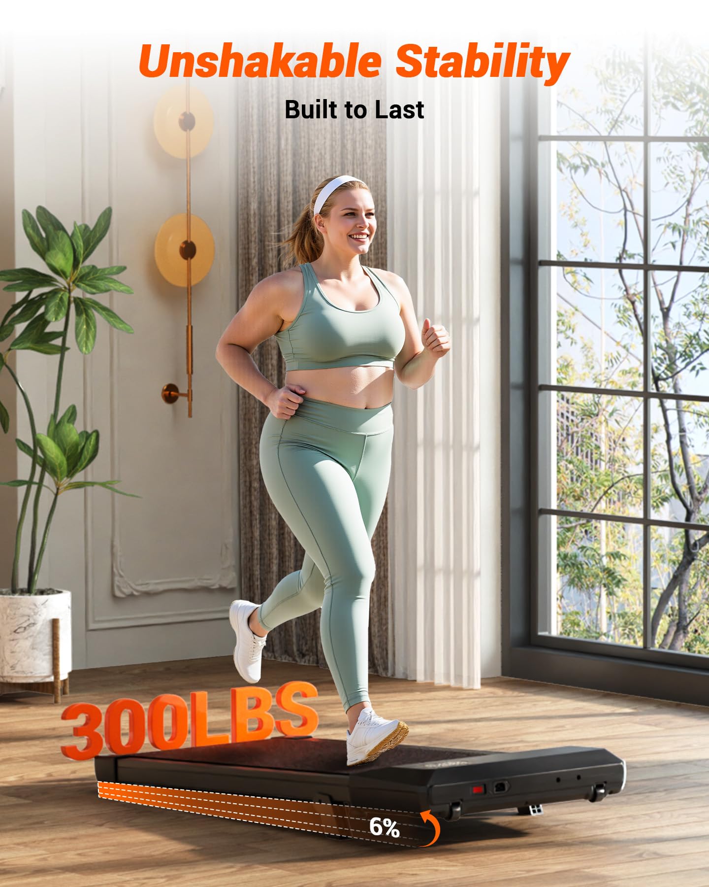 Lacuffy BA10 Under Desk Treadmill-US
