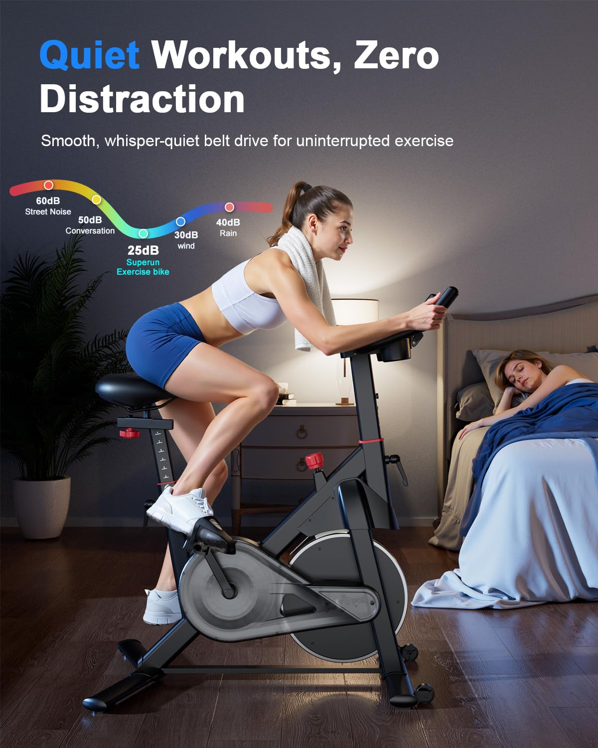 Lacuffy S1-Pro Indoor Cycling Bike-US