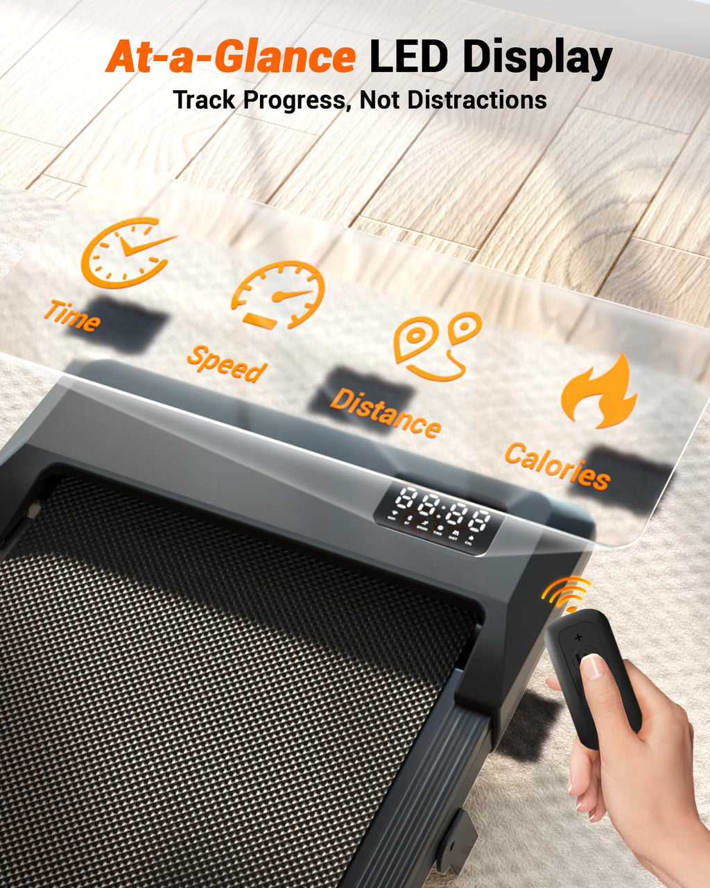Lacuffy BA10 Under Desk Treadmill-US