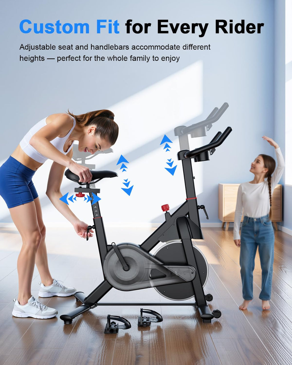 Lacuffy S1-Pro Indoor Cycling Bike-US