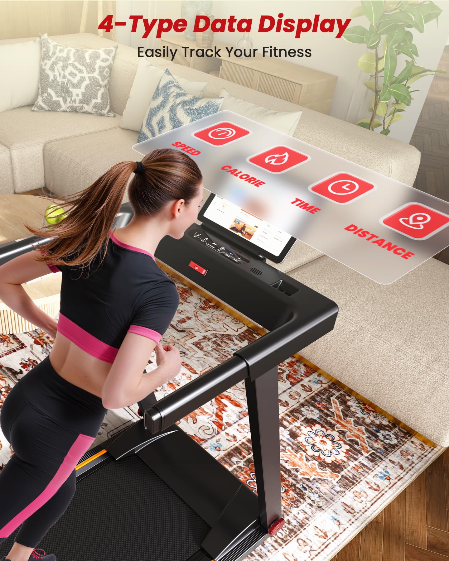 Lacuffy AS03 Treadmills with Incline-US
